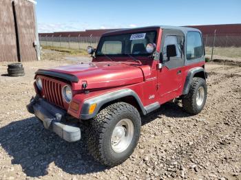  Salvage Jeep Wrangler