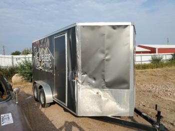  Salvage Aero Trailer