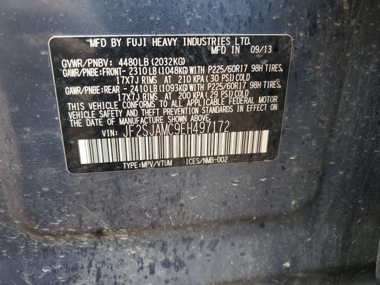 Subaru Forester 2.5i Touring Image 12