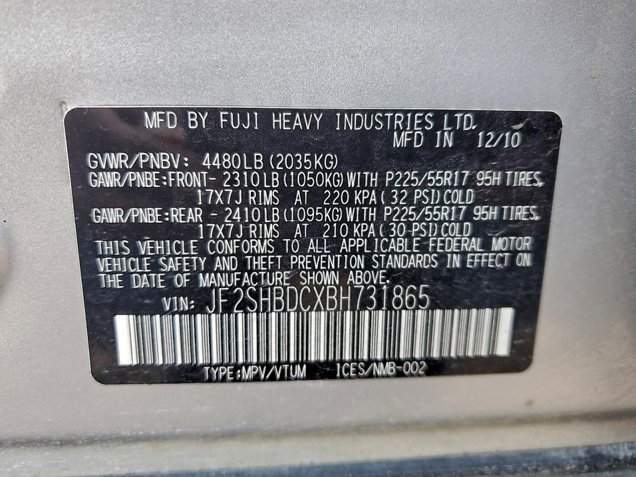 Subaru Forester 2.5x Premium Image 9