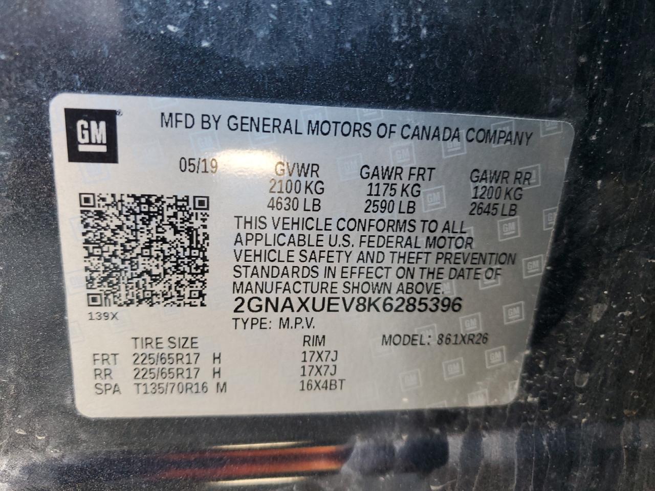 Chevrolet Equinox Lt Image 10