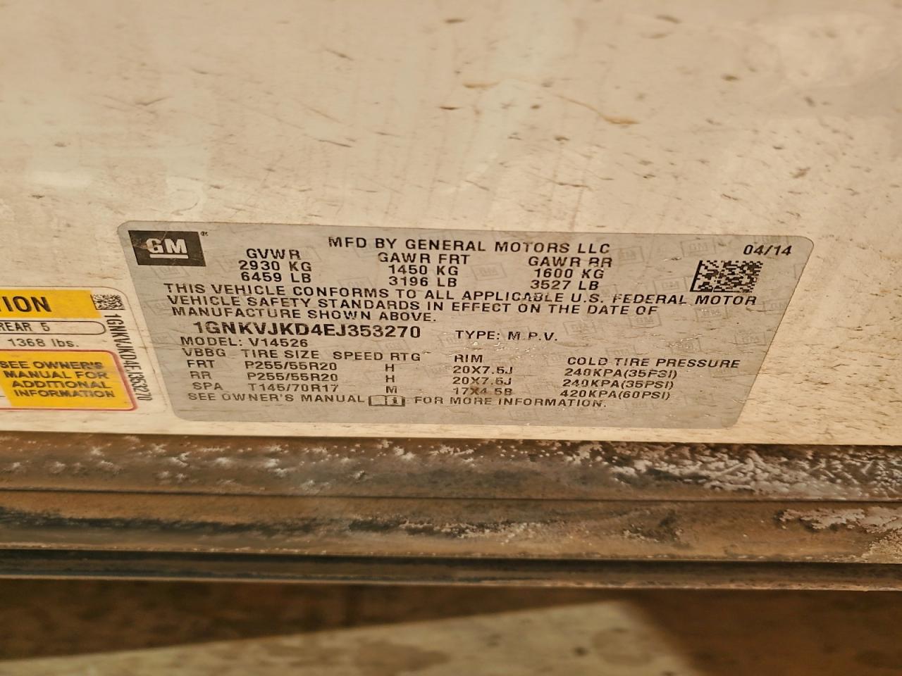 Chevrolet Traverse Ltz Image 7