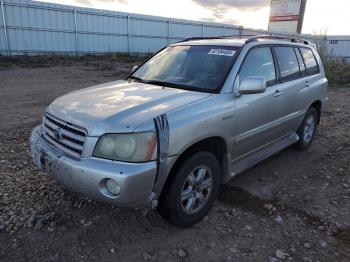  Salvage Toyota Highlander