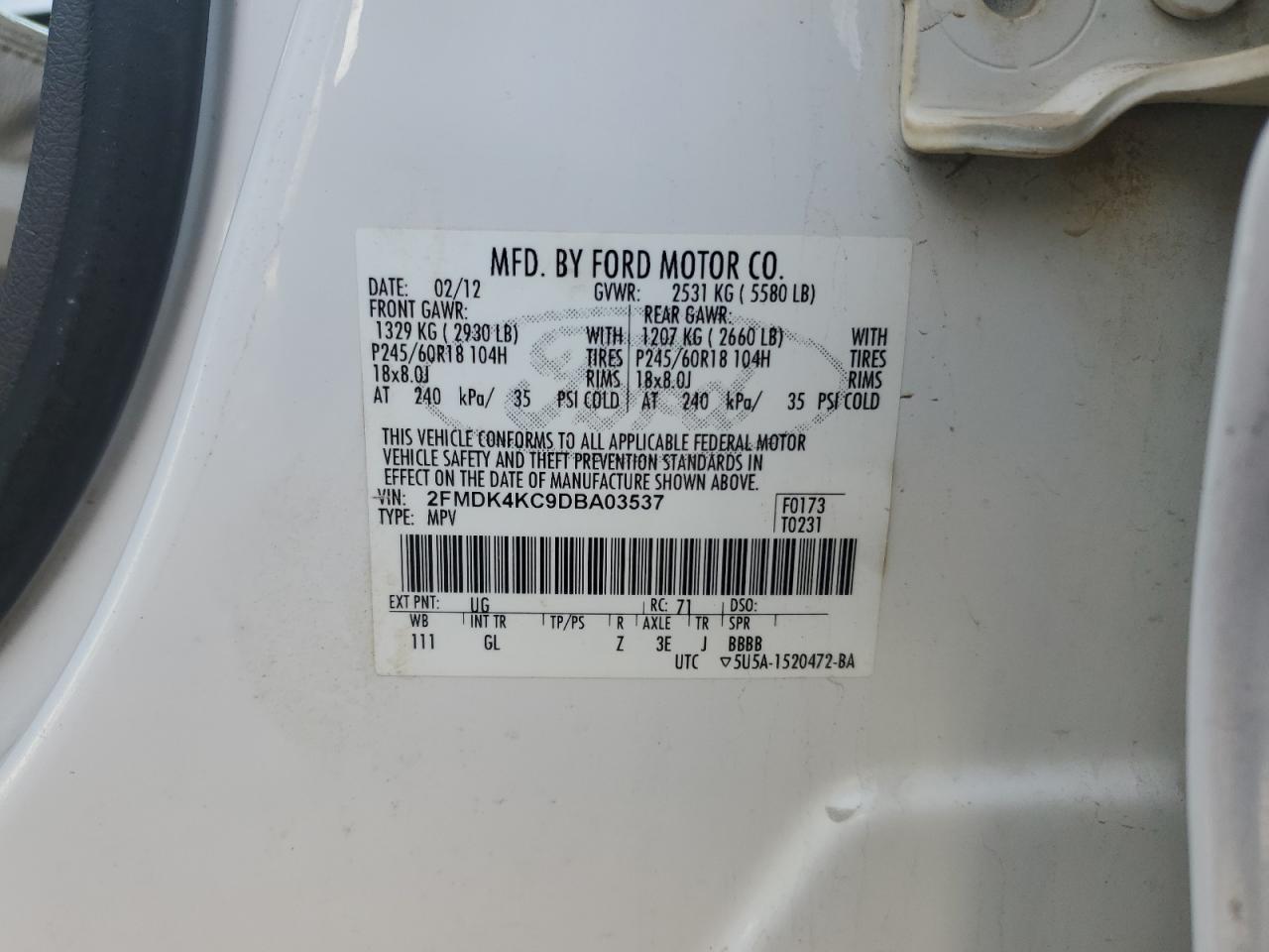 Ford Edge Limited Image 3